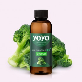 L'huile végétale de brocoli bio pour lisser et discipliner les cheveux