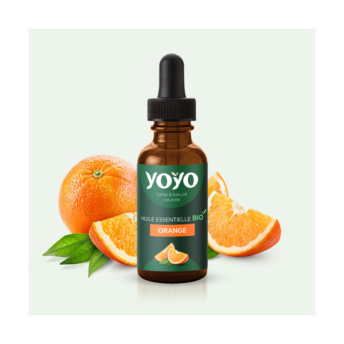 huile essentielle d'orange douce bio 10 ml certifiée pure et naturelle